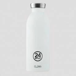 Αγορά 🎁 Θερμός 24Bottles Clima Ice White Ανοξείδωτο Μπουκάλι 850 Ml ICE WHITE 😉