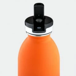 Εκπτωση 😀 24Bottles Urban Bottle Ανοξείδωτο Μπουκάλι Θερμός 500 Ml Black-orange 🔔 -Ηλεκτρονικό κατάστημα 24 μπουκαλιών 24bottles urban botle jupiter sport lid 500ml 2