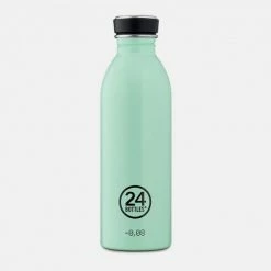 Νέος 🎉 24Bottles Urban Aqua Green Ανοξείδωτο Μπουκάλι Θερμός 500 Ml AQUA GREEN 😍
