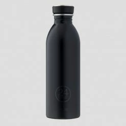 Ολοκαίνουργιο ✨ Θερμός 24Bottles Urban Black Ανοξείδωτο Μπουκάλι 500ml Tuxedo Black ⌛