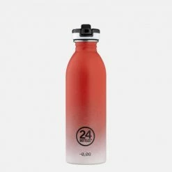 Ολοκαίνουργιο 🔔 24Bottles Urban Coral Pulse Ανοξείδωτο Μπουκάλι Θερμός 500 Ml ⌛