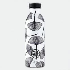 Best Pirce 🎁 24Bottles Urban A Thousand Years Ανοξείδωτο Μπουκάλι Θερμός 500 Ml BLACK-WHITE 😉