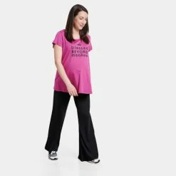 Κουπόνι ⌛ T-shirts | Μπλούζα κοντό μανίκι BodyTalk Loose Γυναικείο T-shirt Εγκυμοσύνης BOUDOIR ✔️ -Ηλεκτρονικό κατάστημα 24 μπουκαλιών bodytalk bdtkmaternityw loose tshirt 50co 50mod 7