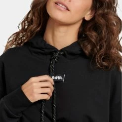 Εκπτωση 😀 Μπλούζα Με Κουκούλα BodyTalk Cropped Γυναικεία Μπλούζα Φούτερ Black 👍 -Ηλεκτρονικό κατάστημα 24 μπουκαλιών bodytalk bdtkw cropped hooded sweater 70co 30p 12