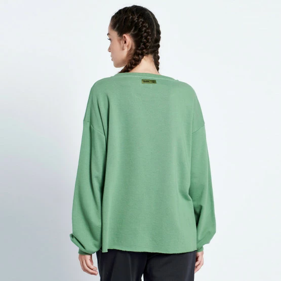 Το φθηνότερο 💯 Φούτερ BodyTalk Γυναικείο Loose Φούτερ TEA 💯 2 Το φθηνότερο 💯 Φούτερ BodyTalk Γυναικείο Loose Φούτερ TEA 💯 - Image 2