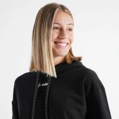 Νέος ⭐ Μπλούζα Με Κουκούλα BodyTalk Loose Cropped Γυναικείο Φούτερ Black 👏 -Ηλεκτρονικό κατάστημα 24 μπουκαλιών bodytalk bdtkw loose short hoodie 70co 30pes 2