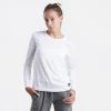 Τοπ 10 👍 Μπλούζα Μακρύ Μανίκι BodyTalk Slim Top Γυναικεία Μπλούζα με Μακρύ Μανίκι White 🤩