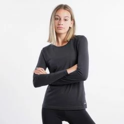 Ολοκαίνουργιο 🎁 Μπλούζα Μακρύ Μανίκι BodyTalk Slim Top Γυναικεία Μπλούζα με Μακρύ Μανίκι COAL 🌟 -Ηλεκτρονικό κατάστημα 24 μπουκαλιών bodytalk bdtkw slim top ls 50modal 50co 5