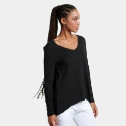 Ολοκαίνουργιο 🛒 Μπλούζα Μακρύ Μανίκι BodyTalk Γυναικεία Μπλούζα με Μακρύ Μανίκι BLACK ✨ -Ηλεκτρονικό κατάστημα 24 μπουκαλιών bodytalk bdtkwcl tshirt ls 100co 7