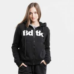 Προώθηση 🎁 Ζακέτες BodyTalk Zip Hooded Γυναικεία Ζακέτα BLACK 😉 -Ηλεκτρονικό κατάστημα 24 μπουκαλιών bodytalk bdtkwcl zip hooded sweater 70co 30pes 11