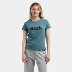 Εκπτωση 🥰 T-shirts | Μπλούζα κοντό μανίκι BODYTALK Γυναικείο T-shirt TATTOO GREEN 💯