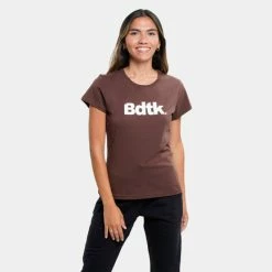 Το φθηνότερο 🔔 T-shirts | Μπλούζα κοντό μανίκι BodyTalk Γυναικείο T-shirt COCOA 😀 -Ηλεκτρονικό κατάστημα 24 μπουκαλιών bodytalk bdtkwco slim tshirt 100co 2