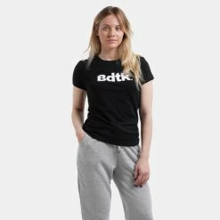 Συμφωνίες 🧨 T-shirts | Μπλούζα κοντό μανίκι BODYTALK Γυναικείο T-shirt Black 🎁