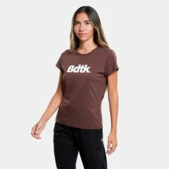 Το φθηνότερο 🔔 T-shirts | Μπλούζα κοντό μανίκι BodyTalk Γυναικείο T-shirt COCOA 😀