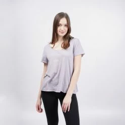 Flash Sale 👏 T-shirts | Μπλούζα κοντό μανίκι BodyTalk V-Neck Γυναικείο T-Shirt NAILPOLISH 🤩