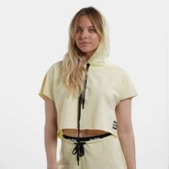 Τοπ 10 😀 Μπλούζα Με Κουκούλα BodyTalk Γυναικείο T-Shirt με Κουκούλα BUTTER ❤️ -Ηλεκτρονικό κατάστημα 24 μπουκαλιών bodytalk bestiew cropped slvls hoodie 80co 20pes 2