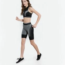 Κουπόνι 😉 Biker Shorts BodyTalk "Beyond Sports" Γυναικείο 2/4 Biker Σορτς SILVER 😀 -Ηλεκτρονικό κατάστημα 24 μπουκαλιών bodytalk beyondsportsw high waist leggings 2 4 lon 3
