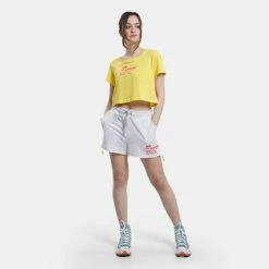 Προϋπολογισμός ✔️ Σορτς | Βερμούδες BodyTalk Dictionary Γυναικείο Σορτς LGHT GREY MELANGE ⭐ -Ηλεκτρονικό κατάστημα 24 μπουκαλιών bodytalk dictionaryw shorts 80co 20pes 4