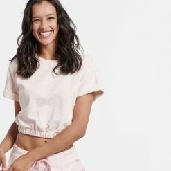 Νέος 👏 T-shirts | Μπλούζα κοντό μανίκι BodyTalk Γυναικείο T-Shirt RENAISSANCE 🌟 -Ηλεκτρονικό κατάστημα 24 μπουκαλιών bodytalk homewearw crop top 70co 30pes 2