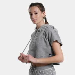 Προώθηση ❤️ Μπλούζα Με Κουκούλα BodyTalk ''Homewear'' Cropped Γυναικείο T-shirt GREY MEL 👍 8 Προώθηση ❤️ Μπλούζα Με Κουκούλα BodyTalk ''Homewear'' Cropped Γυναικείο T-shirt GREY MEL 👍 -Ηλεκτρονικό κατάστημα 24 μπουκαλιών bodytalk homewearw cropped hoodie 70co 30pes 2