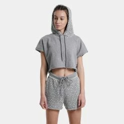 Προώθηση ❤️ Μπλούζα Με Κουκούλα BodyTalk ''Homewear'' Cropped Γυναικείο T-shirt GREY MEL 👍 9 Προώθηση ❤️ Μπλούζα Με Κουκούλα BodyTalk ''Homewear'' Cropped Γυναικείο T-shirt GREY MEL 👍 -Ηλεκτρονικό κατάστημα 24 μπουκαλιών bodytalk homewearw cropped hoodie 70co 30pes 3