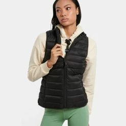 Η καλύτερη συμφωνία 🎉 Αμάνικα Μπουφάν BodyTalk Γυναικείο Αμάνικο Μπουφάν Μαύρο Black 🎁 -Ηλεκτρονικό κατάστημα 24 μπουκαλιών bodytalk jktwcl slvls jacket 100polyamid 3