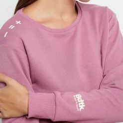 Προώθηση 🎁 Φούτερ BodyTalk "Lessismore" Γυναικεία Μπλούζα Φούτερ INNOCENCE 🔔 -Ηλεκτρονικό κατάστημα 24 μπουκαλιών bodytalk lessismorew cropped crewneck 70co 30p 7