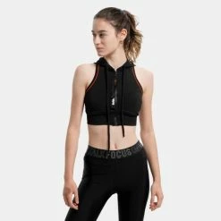 Φτηνός ⭐ Μπουστάκια | Αθλητικά Σουτιέν BodyTalk "MOREFUN" Γυναικείο Αθλητικό Μπουστάκι Black ❤️