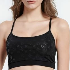 Συμφωνίες ⭐ Μπουστάκια | Αθλητικά Σουτιέν BodyTalk Oneworld Sports Γυναικείο Αθλητικό Μπουστάκι Black 💯 -Ηλεκτρονικό κατάστημα 24 μπουκαλιών bodytalk oneworldw sports bra with cups 90pes 1 2