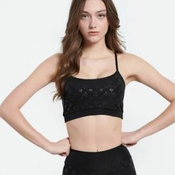 Συμφωνίες ⭐ Μπουστάκια | Αθλητικά Σουτιέν BodyTalk Oneworld Sports Γυναικείο Αθλητικό Μπουστάκι Black 💯