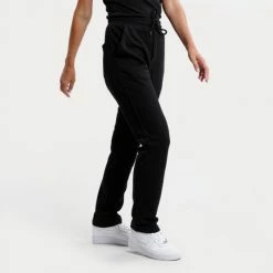 Προώθηση ❤️ Φόρμες BodyTalk Γυναικείο Παντελόνι Φόρμας Black ⭐ -Ηλεκτρονικό κατάστημα 24 μπουκαλιών bodytalk pantsonwco straight pants medium crocth 7 6