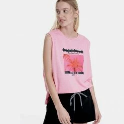 Ολοκαίνουργιο ⌛ Αμάνικα T-shirts BodyTalk Γυναικείο Tank Top BRIK 👏