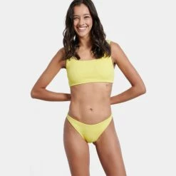 Πολύ καλή προσφορά 🎁 Γυναικεία Μαγιό BodyTalk Μαγιό Κάτω Μέρος LEMON 🛒 -Ηλεκτρονικό κατάστημα 24 μπουκαλιών bodytalk smw bottom 95polyester 5ea 3