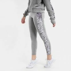 Καλύτερη πώληση ⭐ BodyTalk Velour Γυναικείο Ψηλόμεσο Κολάν 4/4 GREY MEL 🧨